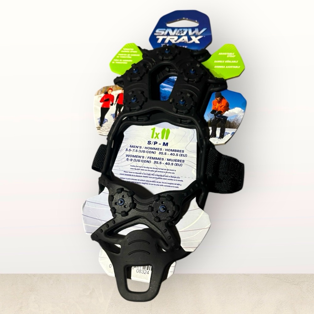 NWT Snow ❄️ Trax Adjustable Strap/Size Snow/Ice Grippers